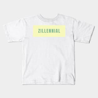 Generation Zillennial Kids T-Shirt